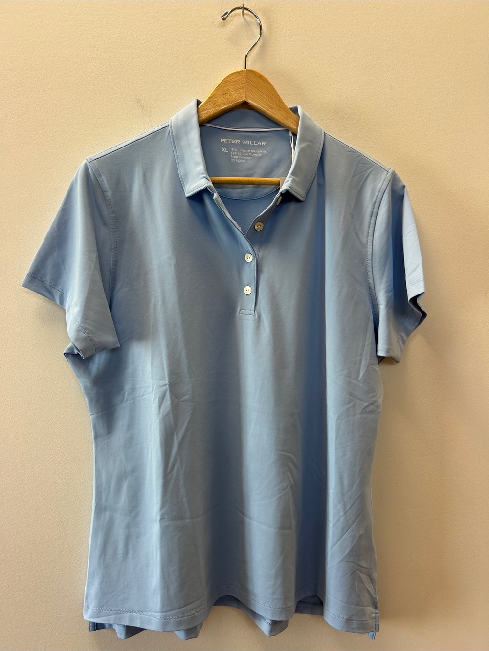 Peter Millar Light Blue women's Polo Shirt